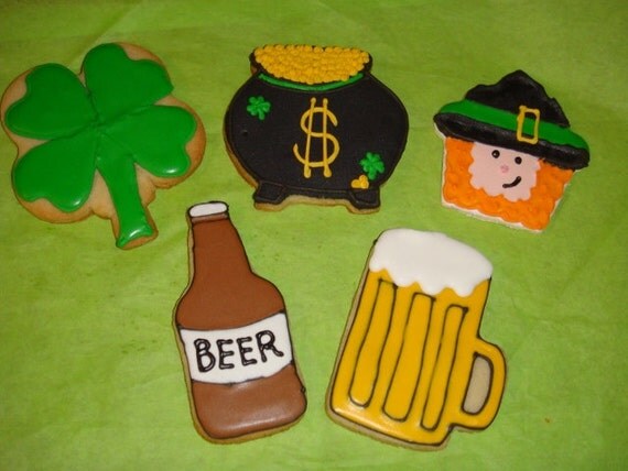 1 DZ St. Patricks Day Sugar Cookies