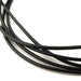 LRD0110002) 1 meter of 1.0mm Black Round Leather Cord