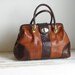 Marino Orlandi Leather Purse Handbag Vintage by VisualizingVintage