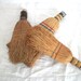 Three Vintage Whisk Brooms