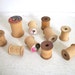 Vintage Wood Spools