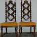 Vintage Chairs - Moroccan Inspired - Set of 2
