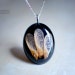 Resin jewelry Maple Seed Necklace, Autumn Fall jewelry - nature inspired