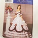 Victorian Ball Gown Pattern Simplicity 5724 Uncut Sz 6 - 12 19th century