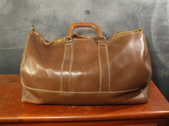 ll bean leather duffel