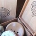 Wooden Men's Shave Set with Cigar Box