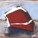 Still Life Red Velvet Cake Painting- Oil on Linen 5x7
