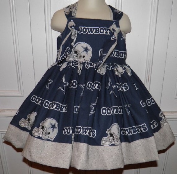 NFL Dallas  Cowboys Boutique  Dress  Size 2T 3T 4T NEW