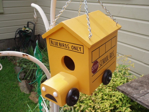 School Bus Birdhouse