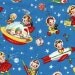 Michael Miller Fabric, Retro Rocket Rascals, 1 yard