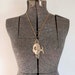 Vintage 70s Gold Fish Necklace