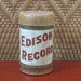 vintage antique 1909 Edison Record Cylinder Container