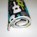 Baby Boy Blanket, Michael Miller Groovy Guitars in Lagoon with YOuR ChOICe Minky. Made to Order