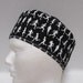 Mens Scrub Hat or Surgical Cap Runners on Black