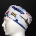 Unisex Scrub Hat with Air Force and Navy Airplanes