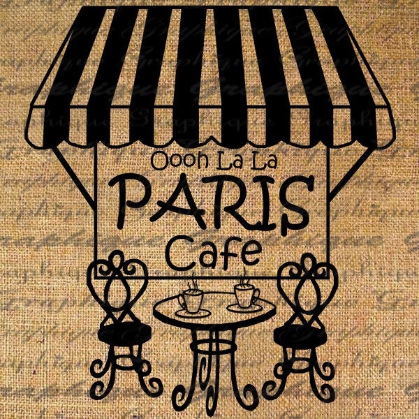 french cafe clipart - photo #29