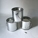 Metal Paint Can Style Containers for Altered Art Punched Tin Gift Packaging Stocking Stuffers