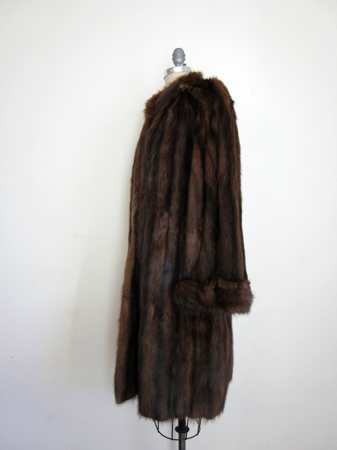 SALE 40's kakas furs mink coat long from edward kakas and