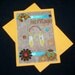 Native American Blank Greeting Card - Turquoise, Southwest, Southwestern, Ethnic, Cultural, Tribal, Heritage, Brown, Peach, All Occasion