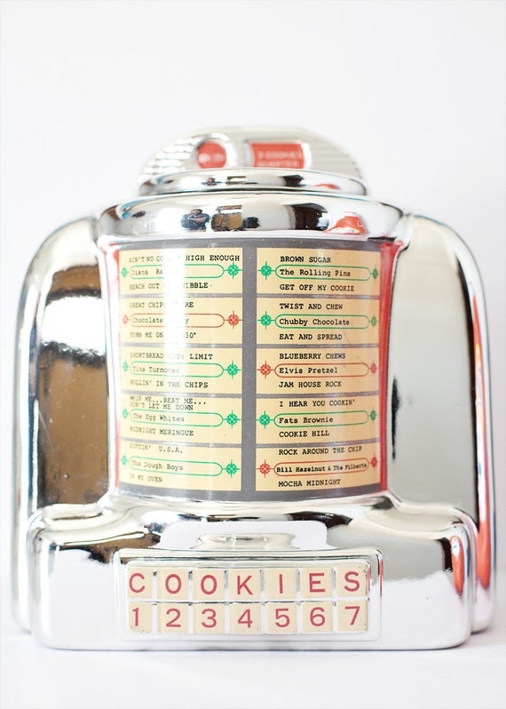 Jukebox Cookie Jar Vandor Imports Retro kitsch kitchen