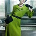 SALE: Olive green 50's style wool dress, Margot -dress, size US 4-6