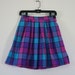 Cutest Women's Knee Length Vintage Plaid Skirt