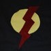 CLEARANCE SALE - Super Hero Cape - Ready to Ship - Lightening Bolt - Monogramming Available