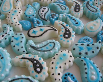 PAISLEY MINTS - Cream Cheese Mints - Special Occasions, Weddings, Parties - 100 mints