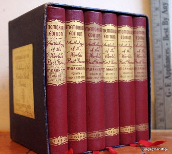 Anthology of the worlds best poems 1955 boxed set Anthology of the worlds best poems 1955 boxed set