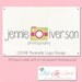Premade Logo Design Hand Drawn - Cute Dotty Camera Text Photography Photographer Small Business Logo NEVER RESOLD
