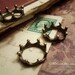 8pcs of Antique Bronze The Little Prince, Crown Ring I43-Rd