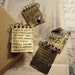 2pcs of Antique Bronze Romantic Valentine I Love You Love Letter Note Pages Connector Charm Pendants Drops M18L21-Ey