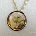 One of A Kind Assembled Antique Horse Bridle Button Necklace