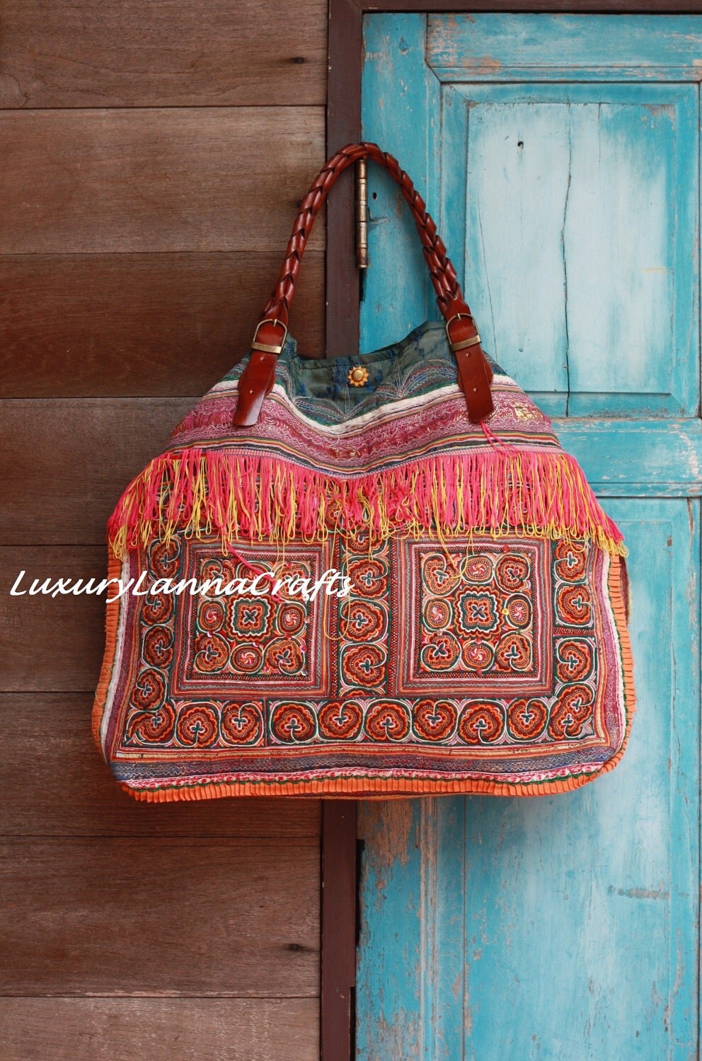 Luxury Tribal Ethnic Tote Bag L254-L2