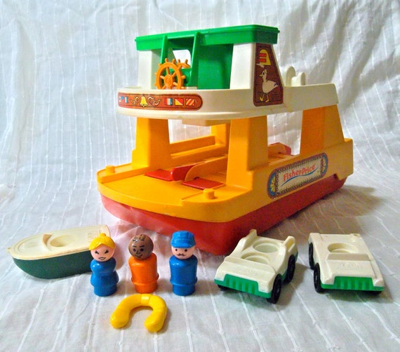 Vintage Fisher Price Ferry Boat