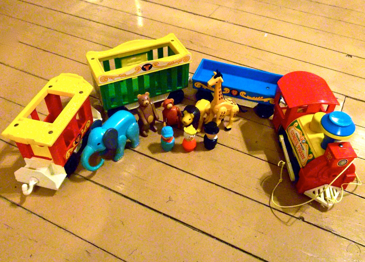 fisher price circus train 1991