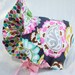 bonnet, Baby bonnet, Baby girl bonnet, paisley bonnet