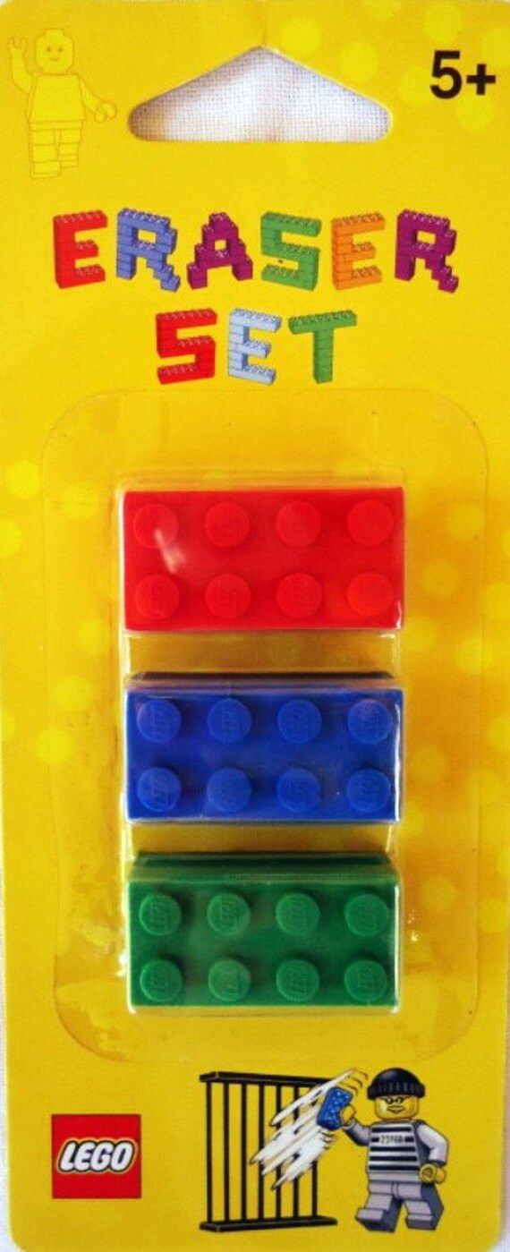 Lego Eraser Set