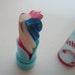 Reserved for a very special Person. Thanks. Birthday cake candle Eraser. 80s Japanese Eraser
