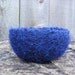 Oh So Tiny Dark Royal Blue Felted Bowl