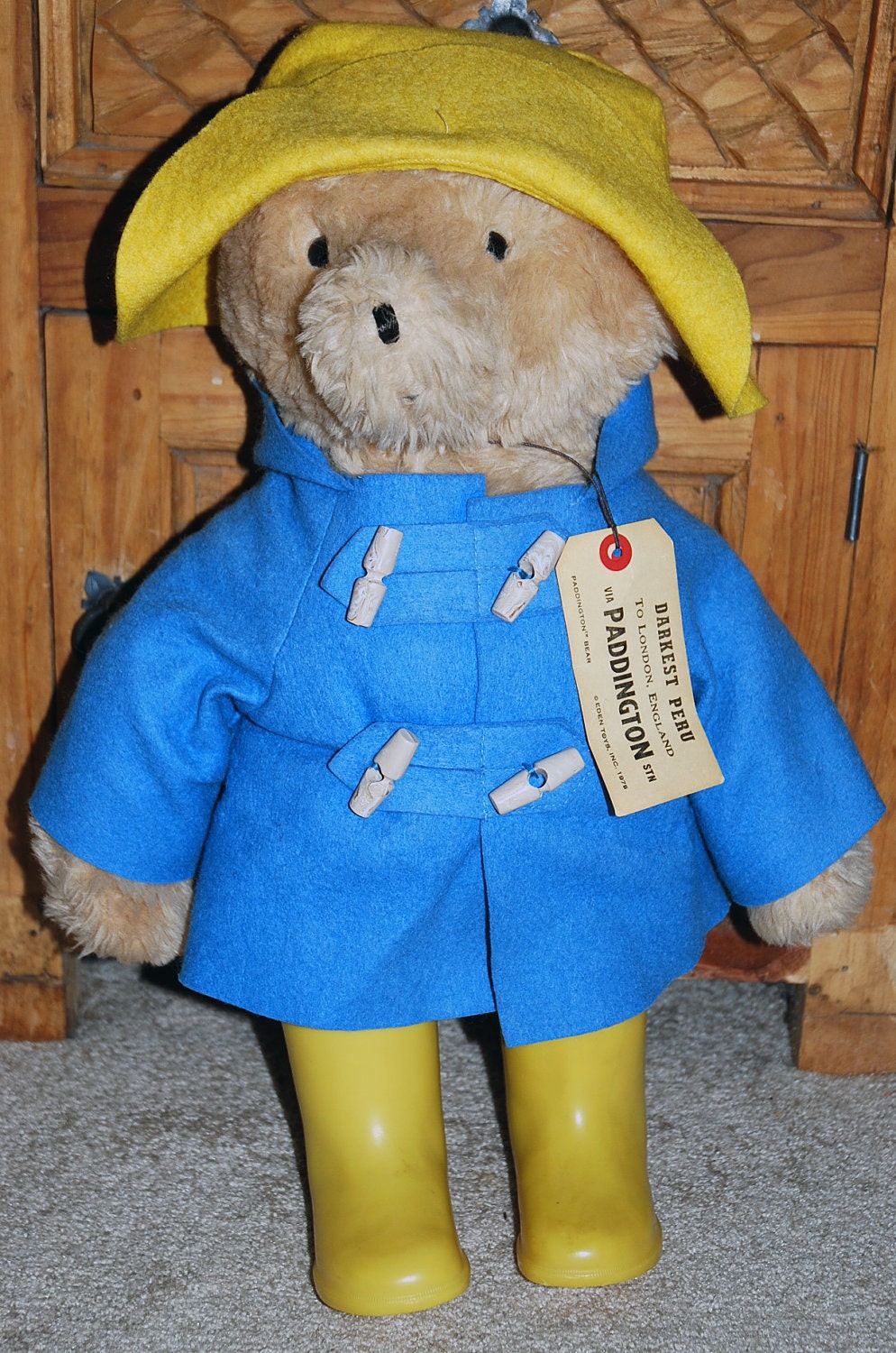 vintage paddington bear doll