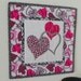 Mini Quilt - Floating Hearts II
