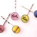 Reserved for Renea: Believe, Success, Luck, Love, Happiness Bobby Pins