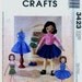 McCalls 3423 Retro Betsy McCall Doll Clothes Pattern