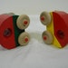 Wood Toy Play Car Set