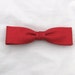 Vintage Red & Black Polka Dot Bow Tie