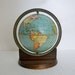 RESERVED for S Kochen - Vintage Globe 1926 Weber Costello Desk Globe - Rare Base