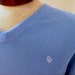 Vintage Blue Christian Dior Men's Sweater