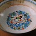 Small Enamel Folk Motif Bowl