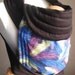 MEI TAI Baby Carrier / Sling / Reversible / Swan Feathers